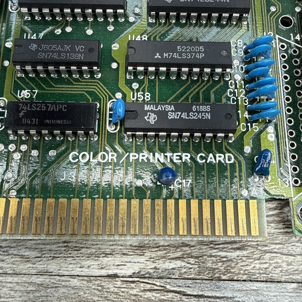 DTK PII-124 COLOR GRAPHICS/PRINTER CARD Vintage 1985 - Untested